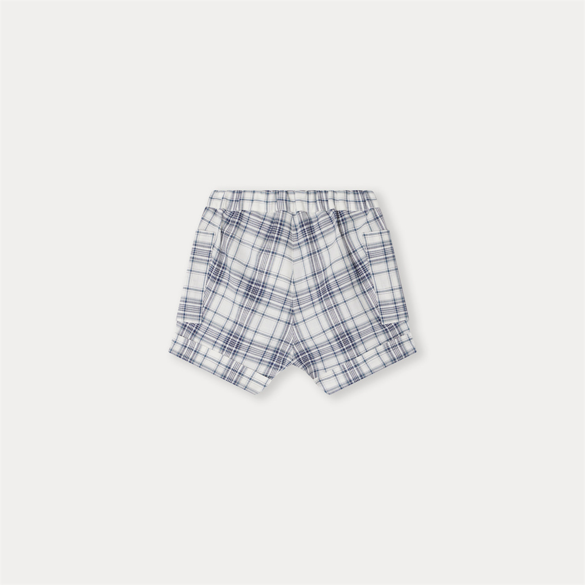 チェック ベビーショートパンツ