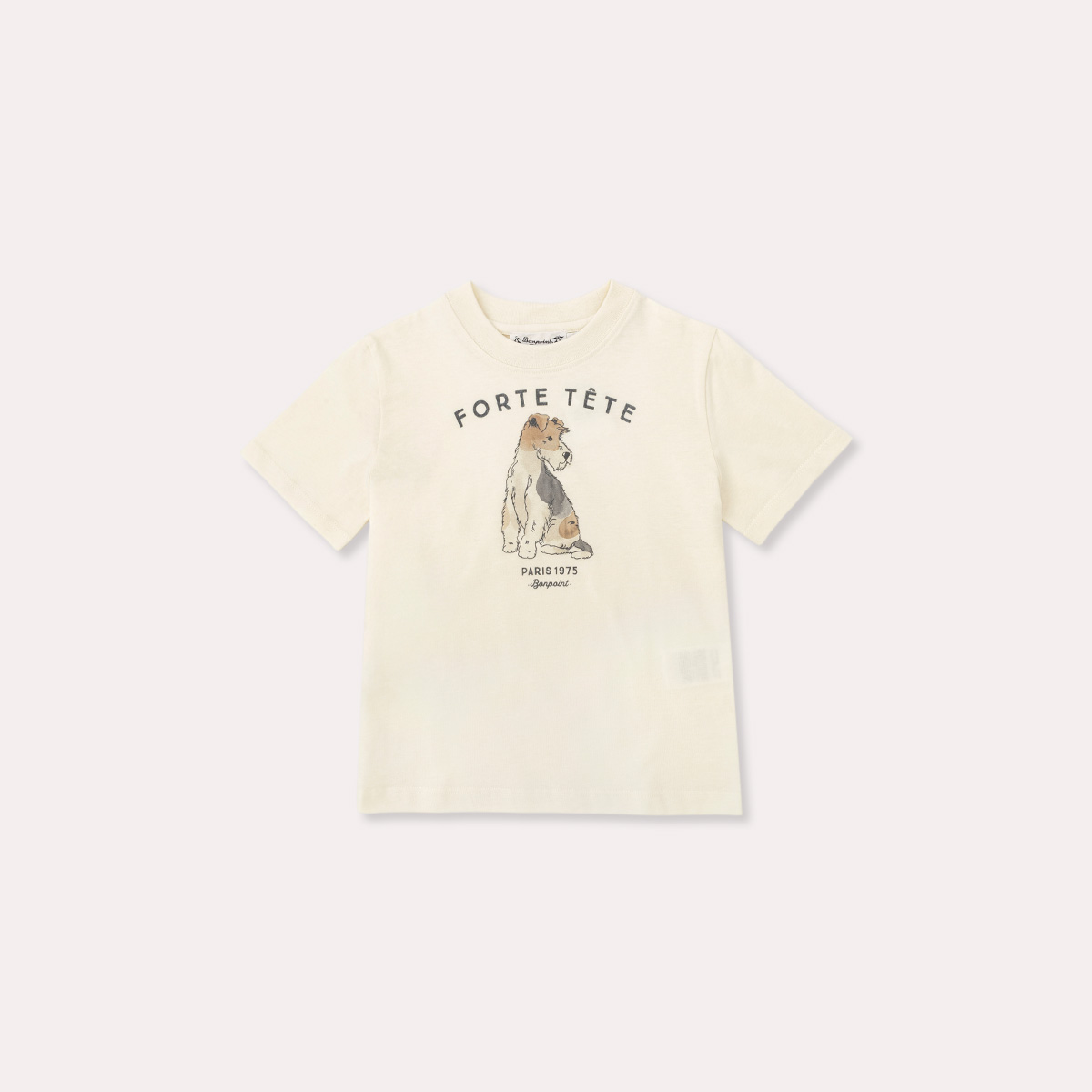 ティボーTシャツ ドッグプリント