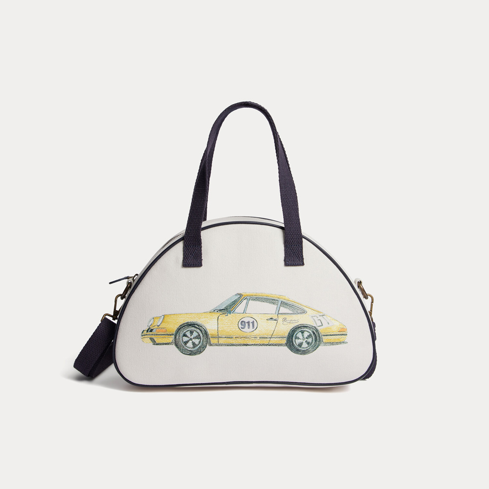 Bonpoint × Porsche ボストンバッグ