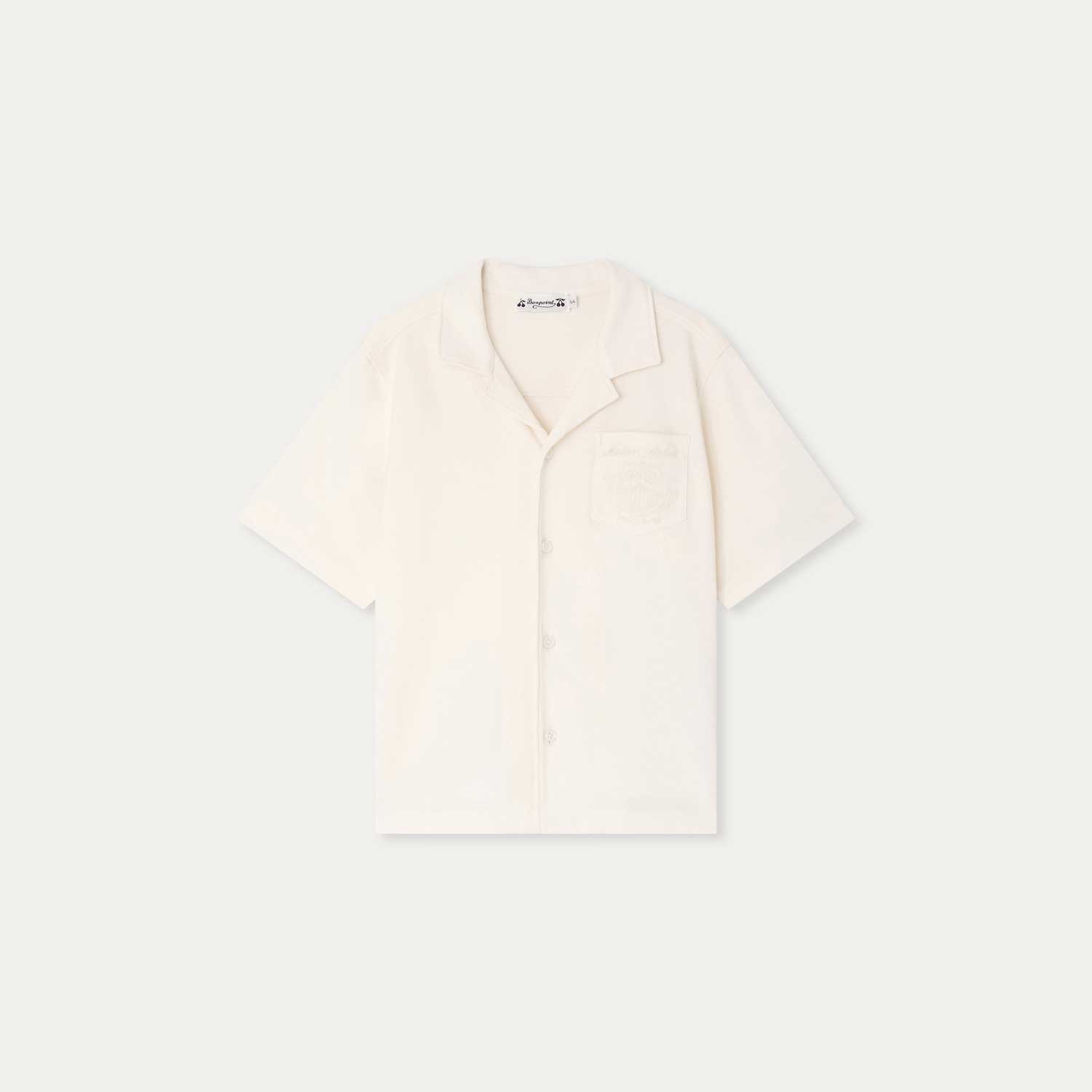 エンブレム刺繍 Tシャツ