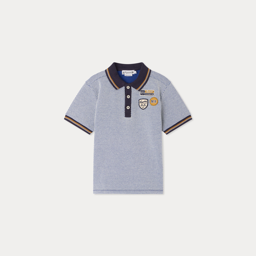 Bonpoint × Porsche ジャカード ポロシャツ