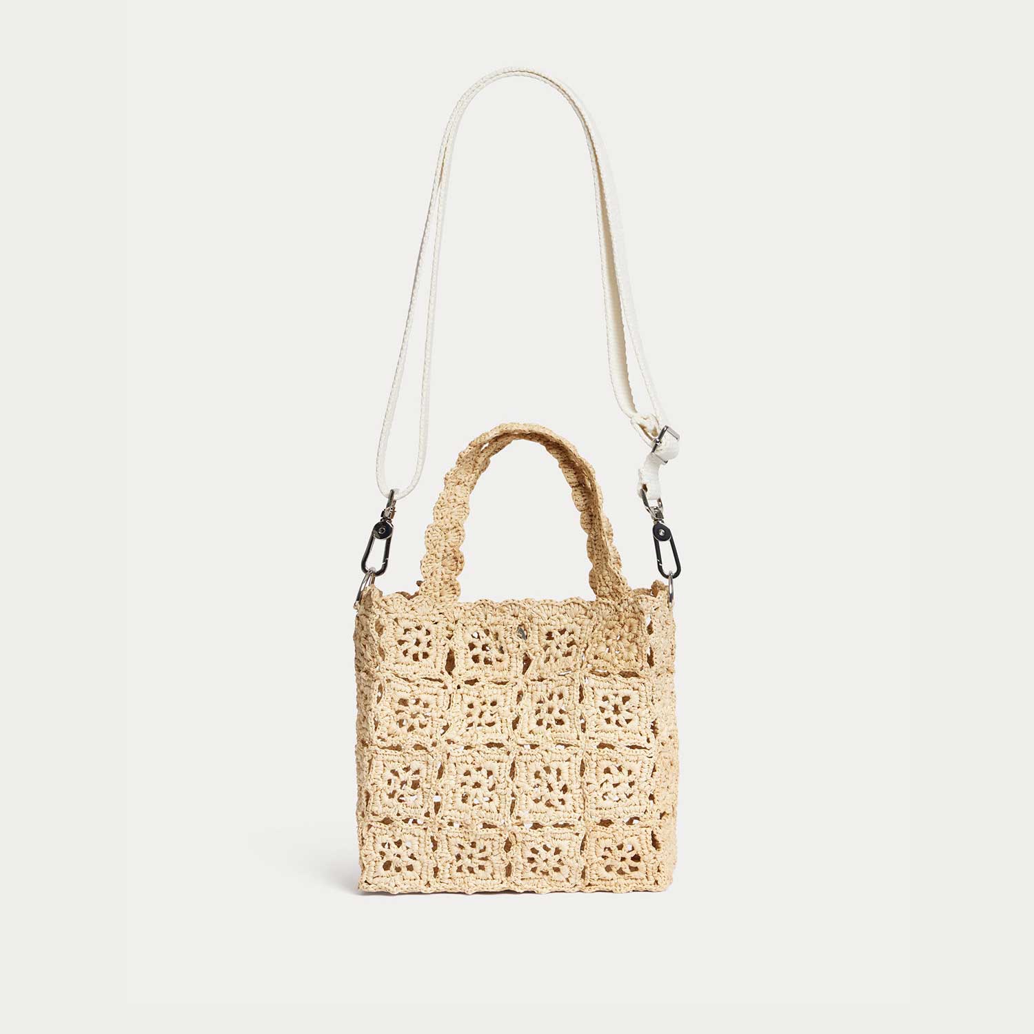 ラフィア ミニバッグ