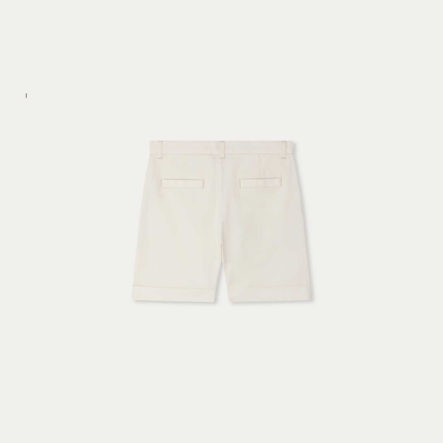 シャンブレー ショートパンツ