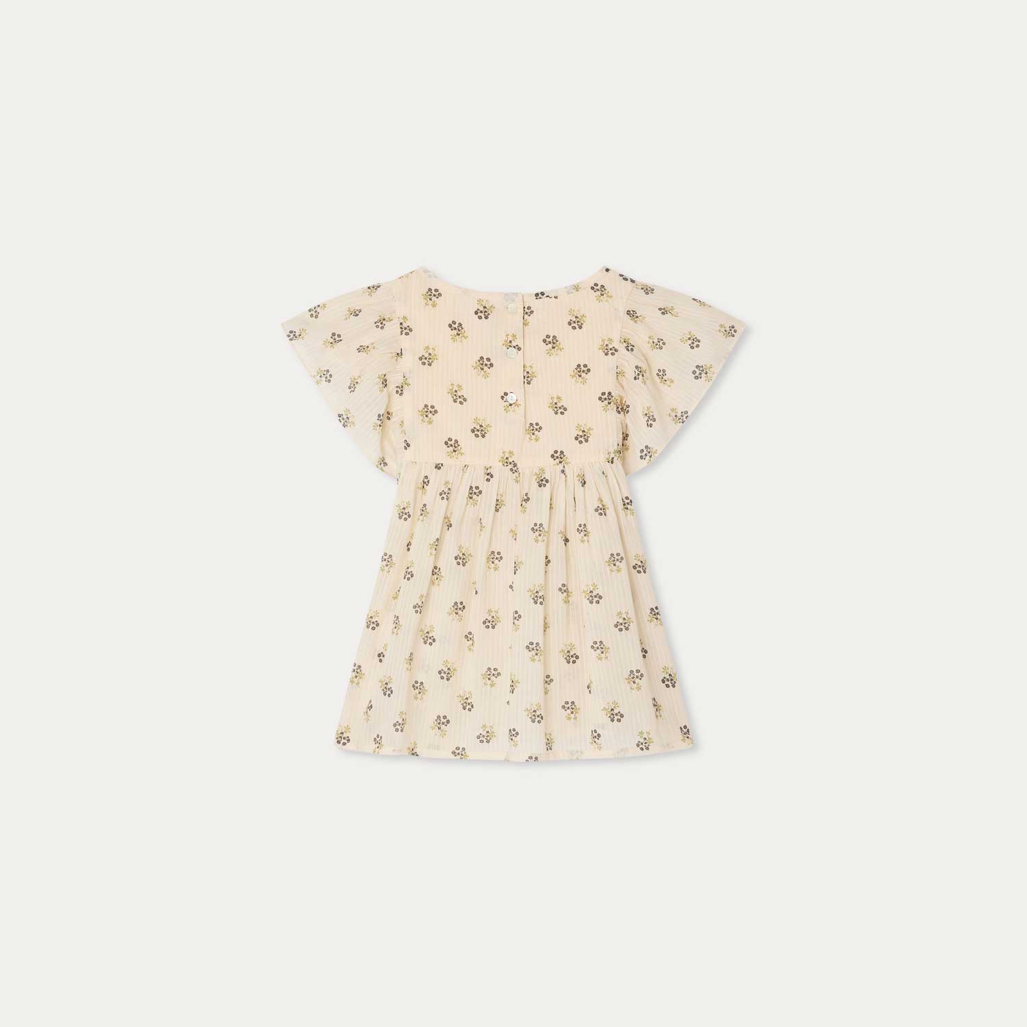 フローラルプリント コットンボイル ブラウス