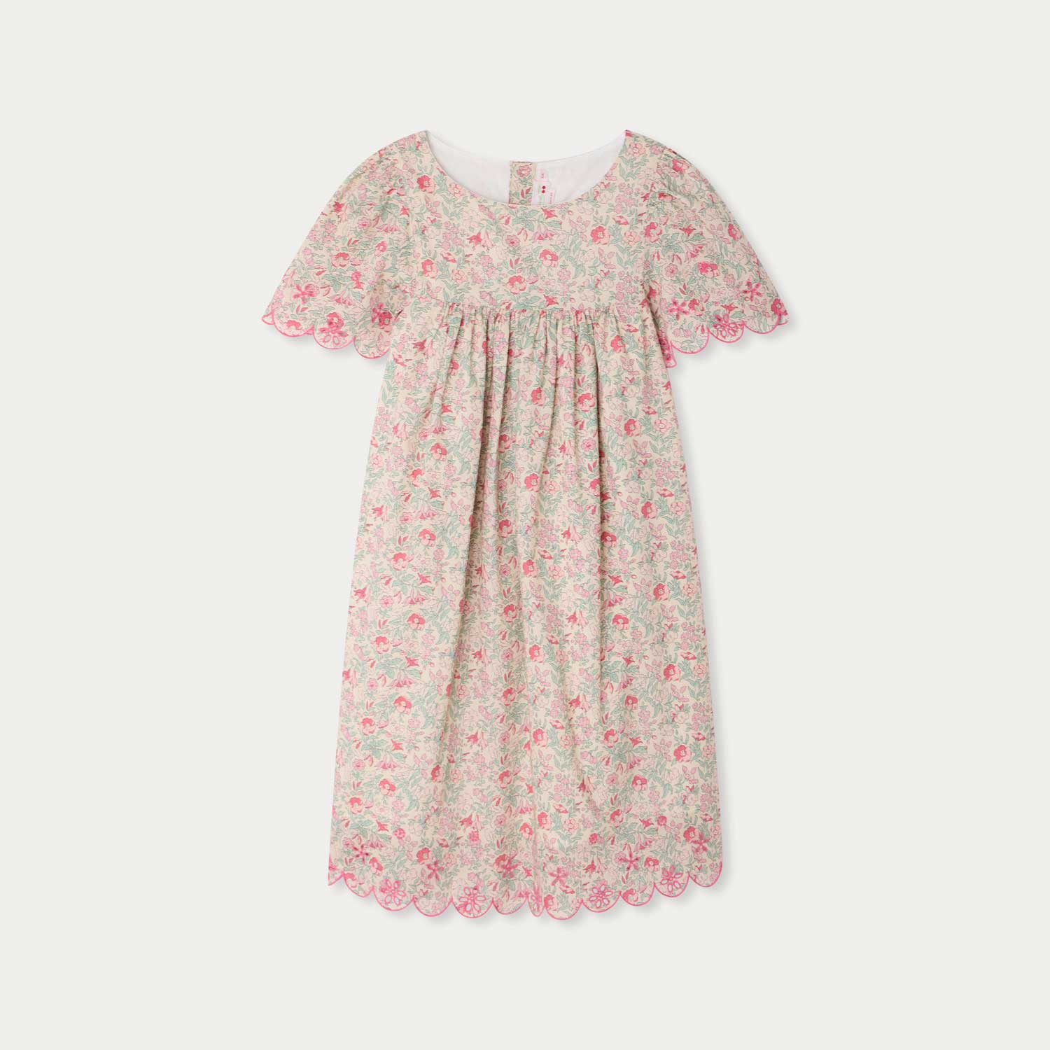 リバティファブリック コットン ドレス