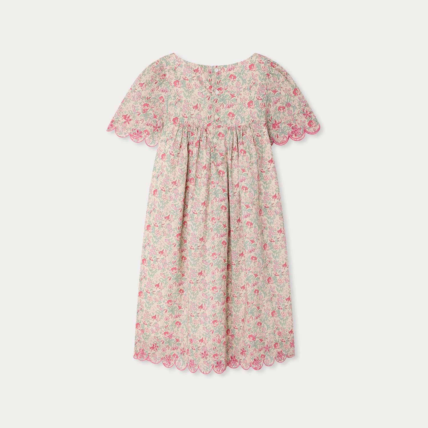 リバティファブリック コットン ドレス