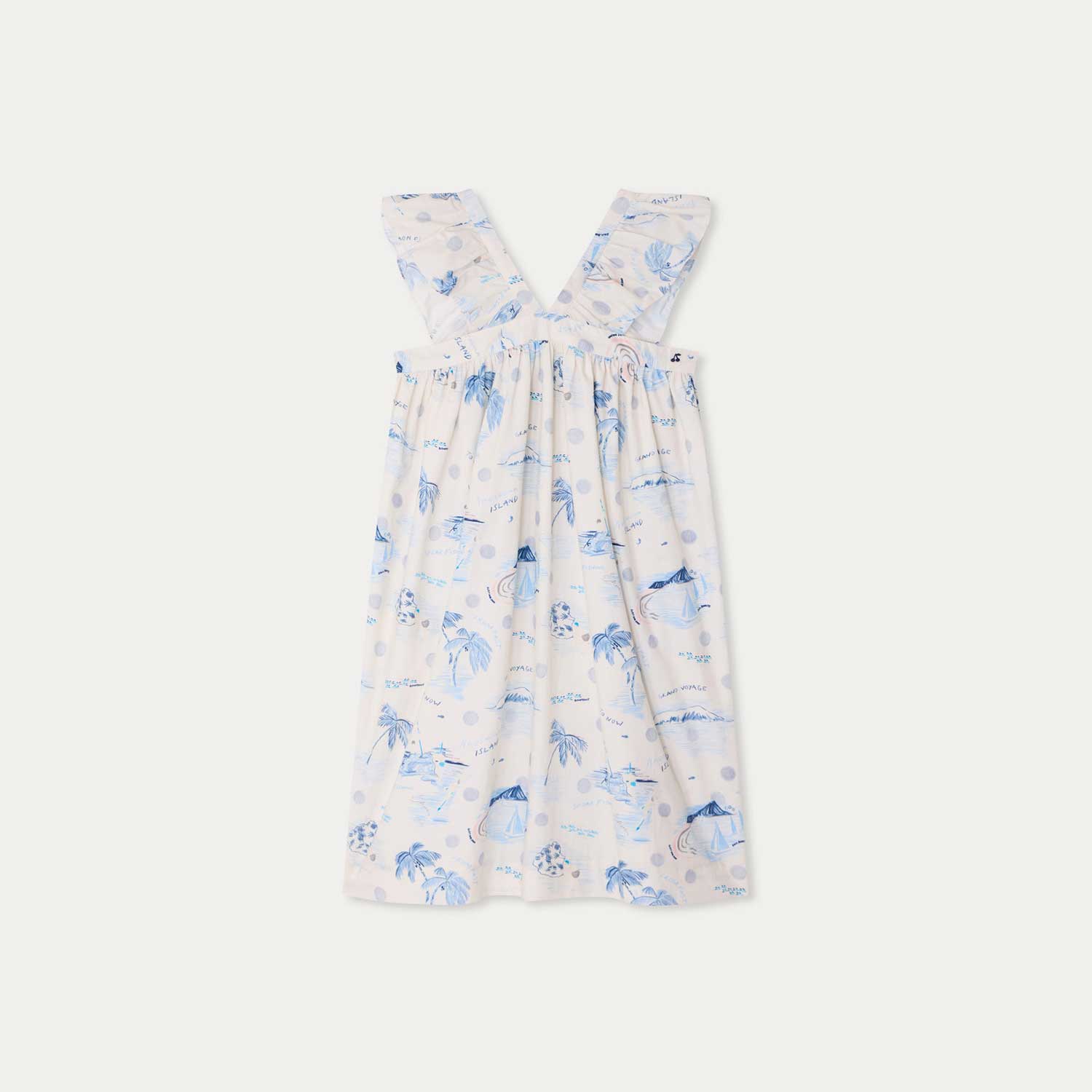 オーガニックコットンポプリン ドレス