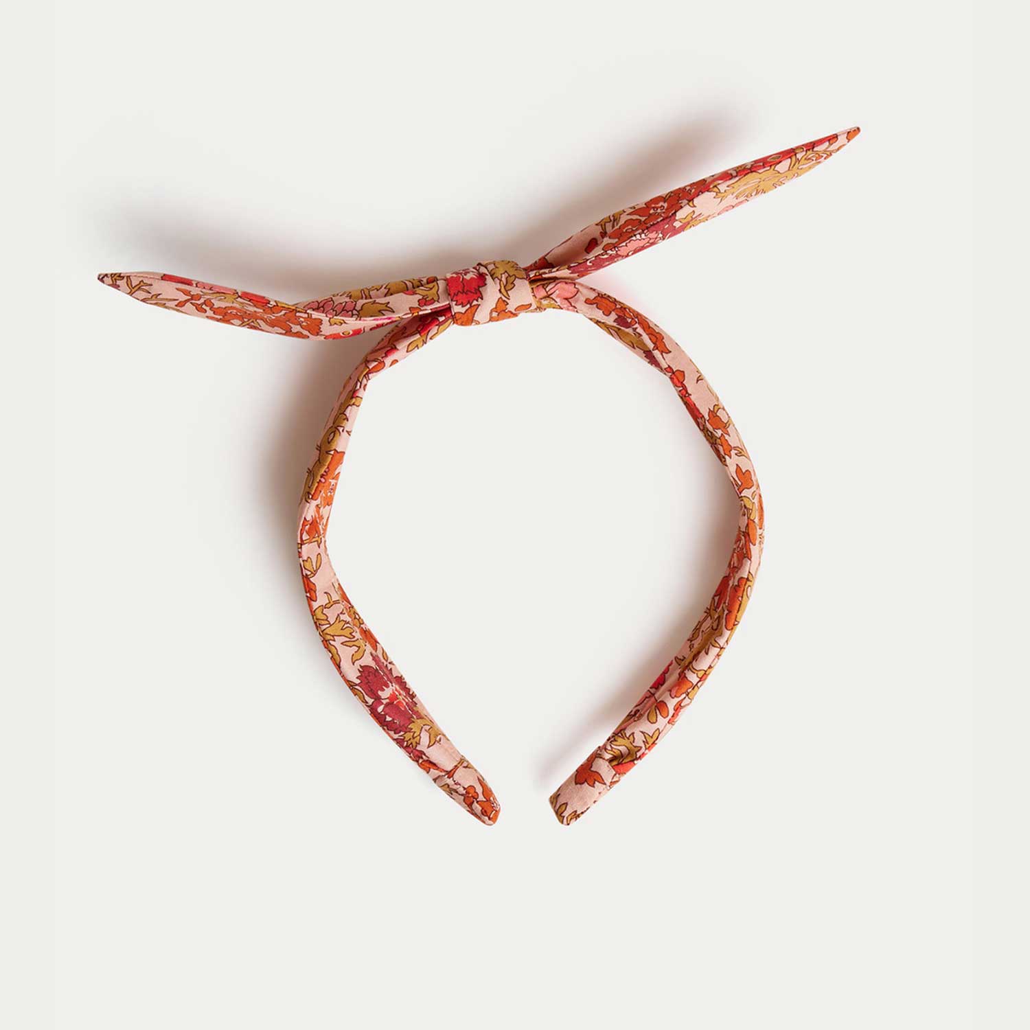 リバティファブリック ヘッドバンド(リボン)