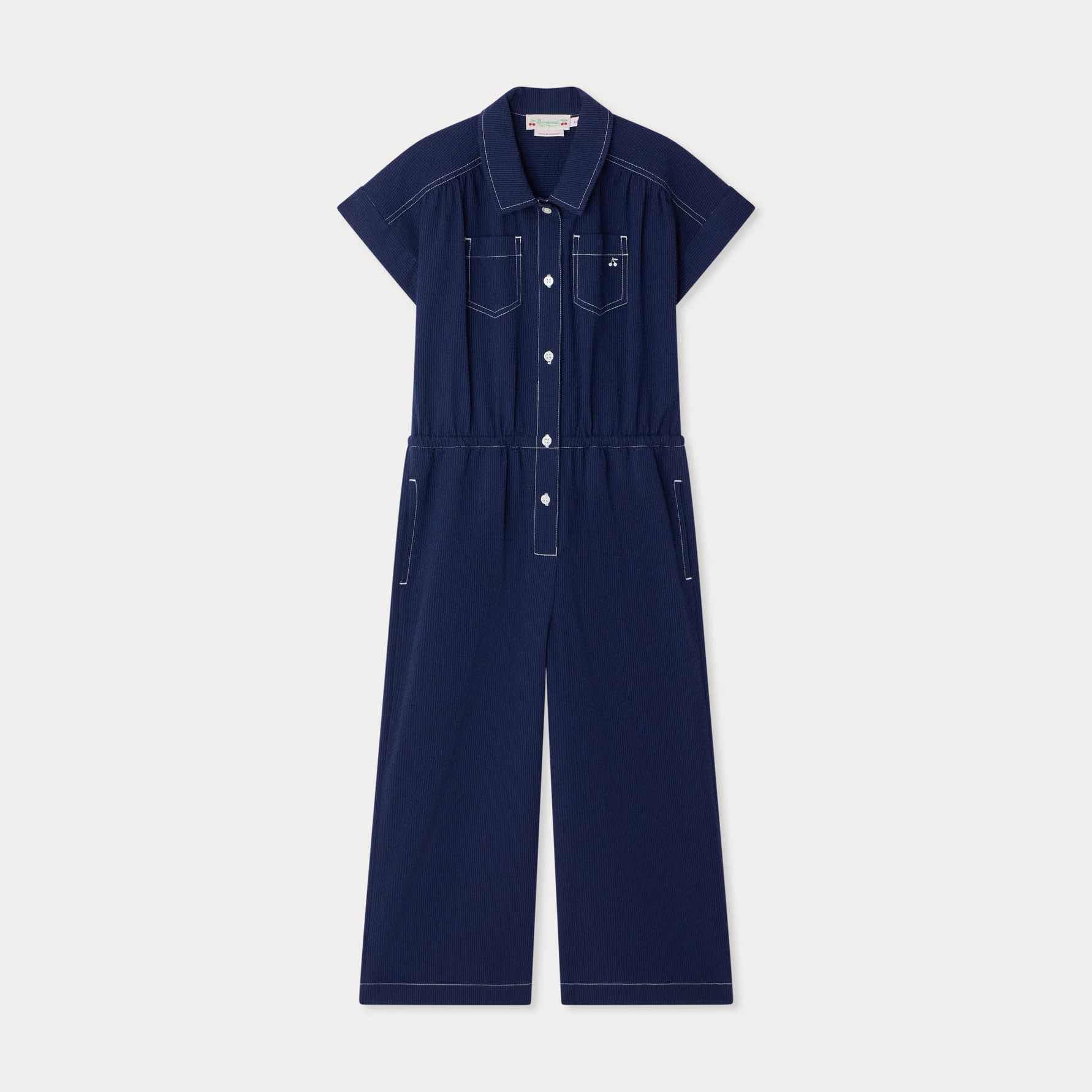 シアサッカー プレイスーツ