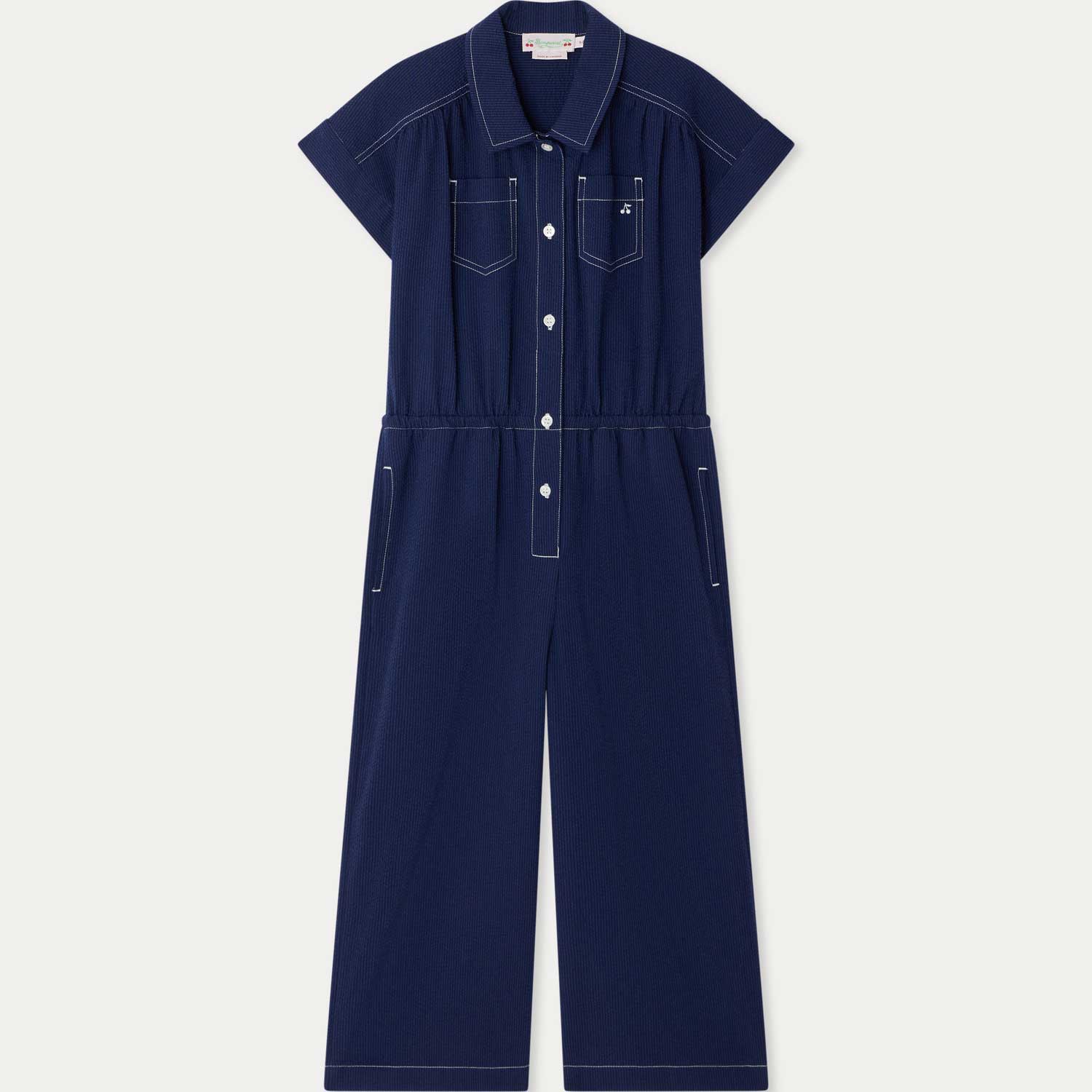 シアサッカー プレイスーツ