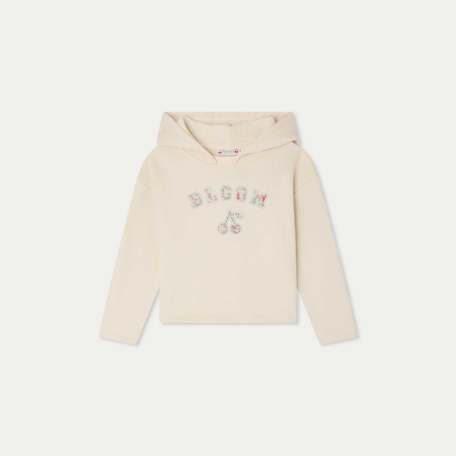 チェリーアップリケ フーディ