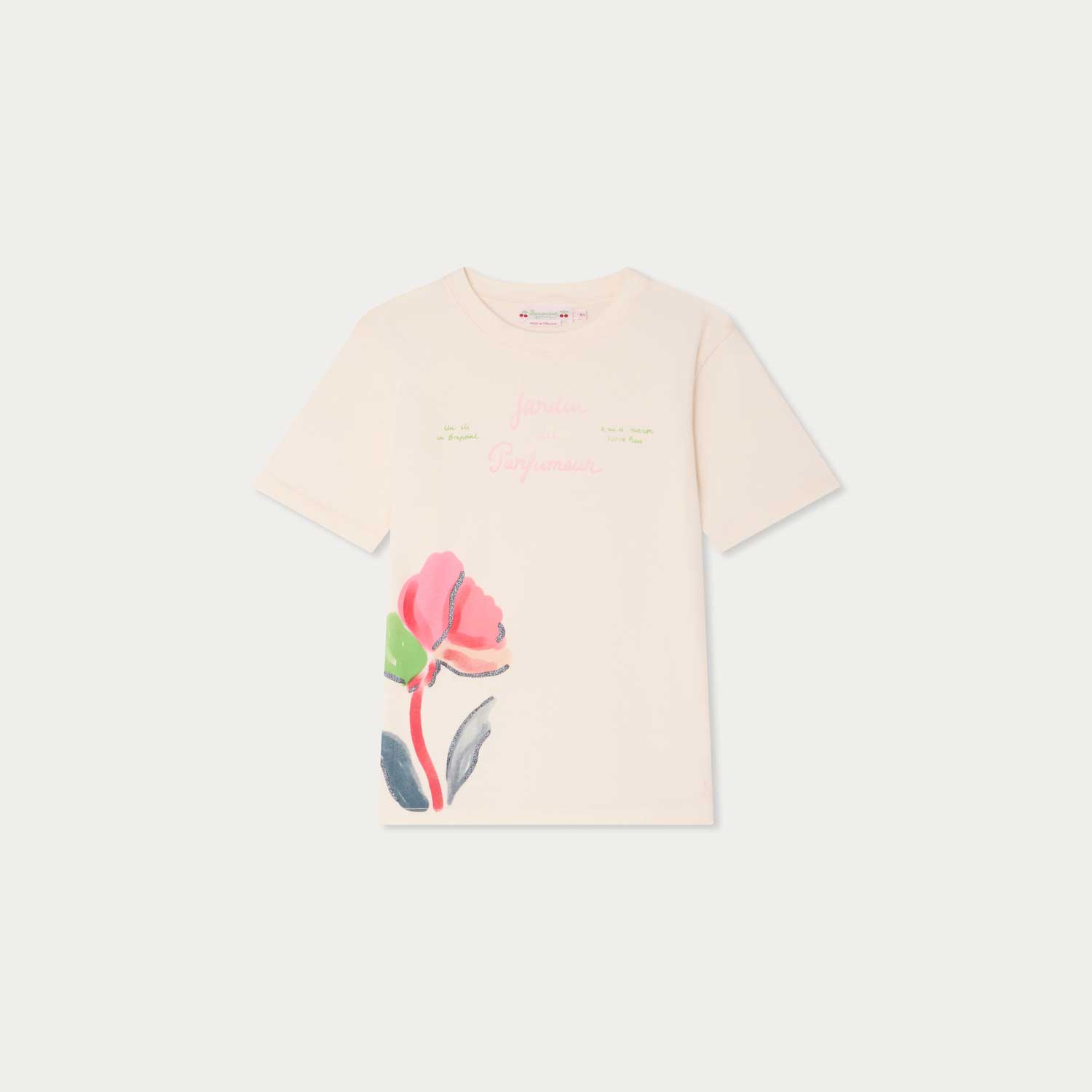 水彩プリント Tシャツ