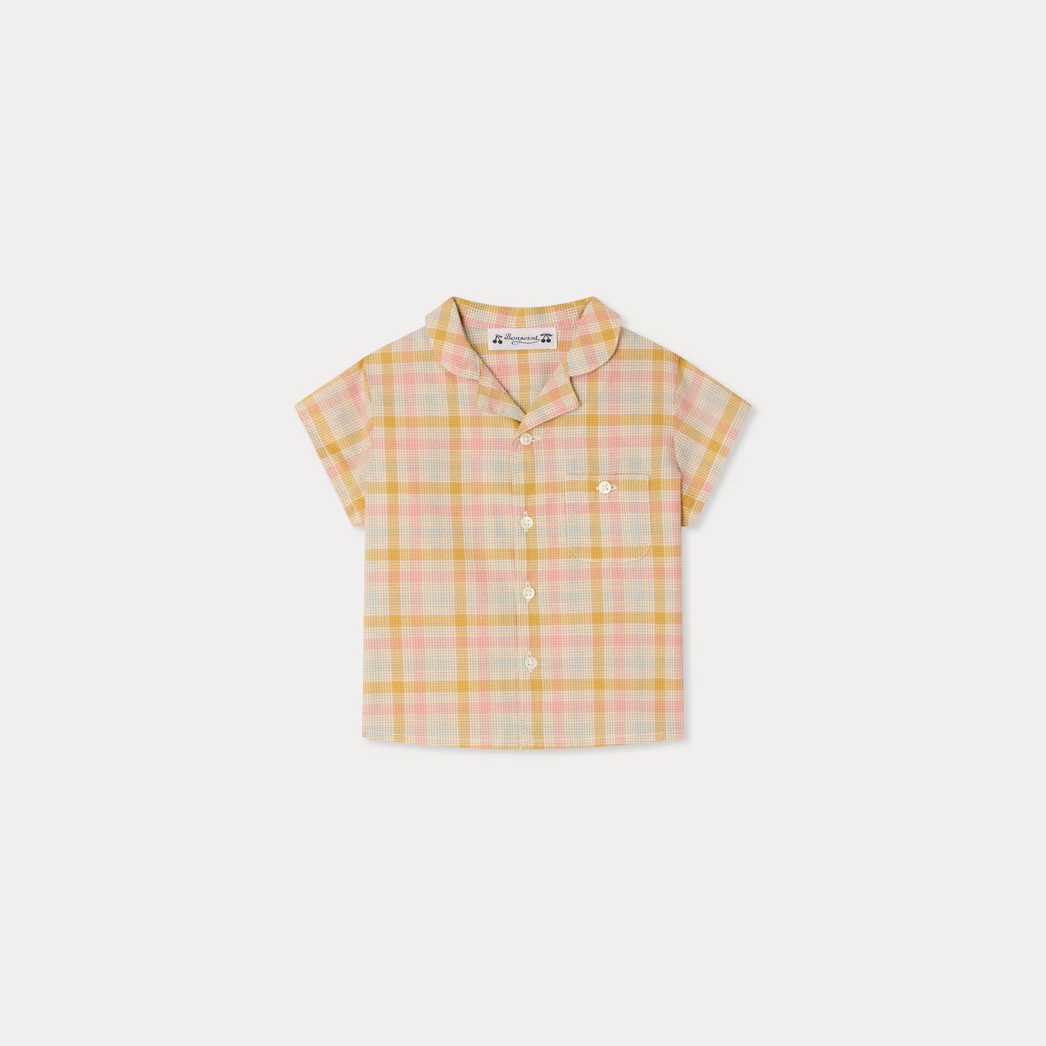 ギンガムチェック シャツ