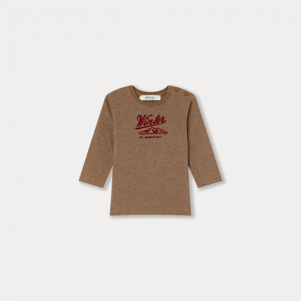 プリント ベビーロングTシャツ