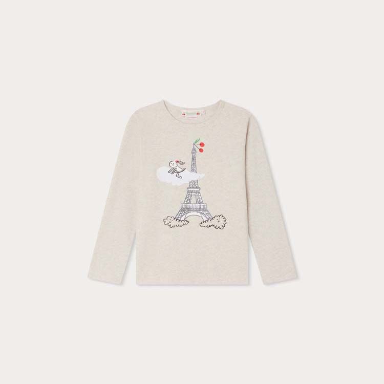 グラフィック ロングTシャツ