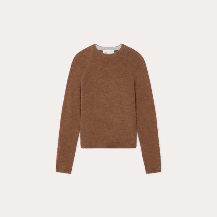 リブ編み セーター