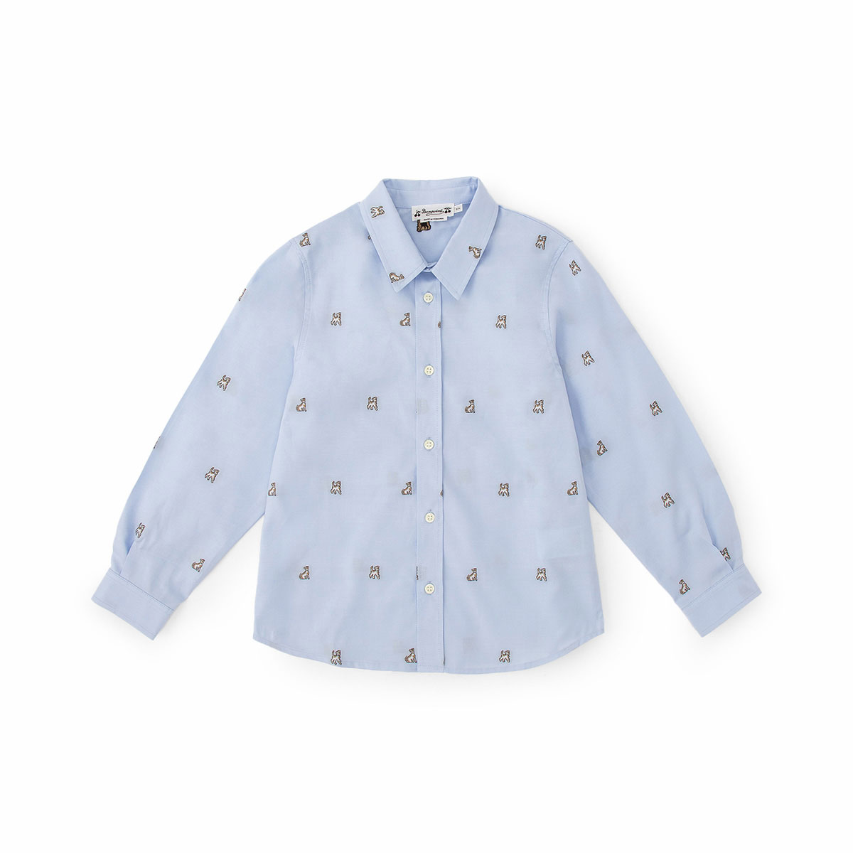 Bonpoint【新品タグ付き】花柄 フリル長袖 ワンピース 150cm14A 楽天