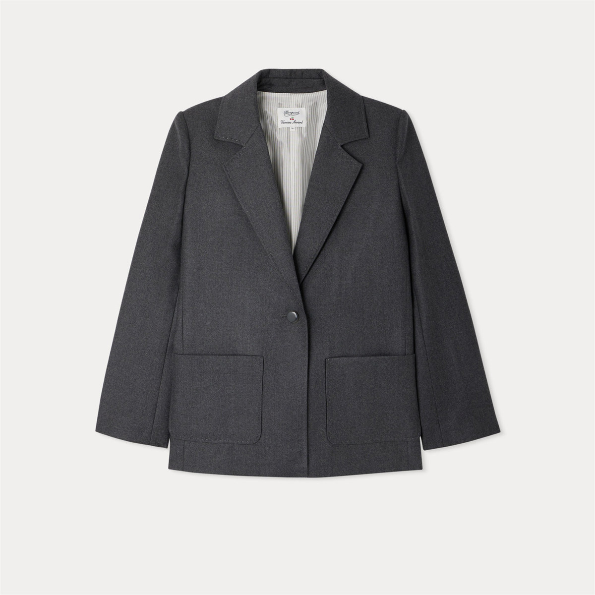 新品タグ付き♡ボンポワン 2021aw 見苦しい 店舗限定ツイードコート6A 