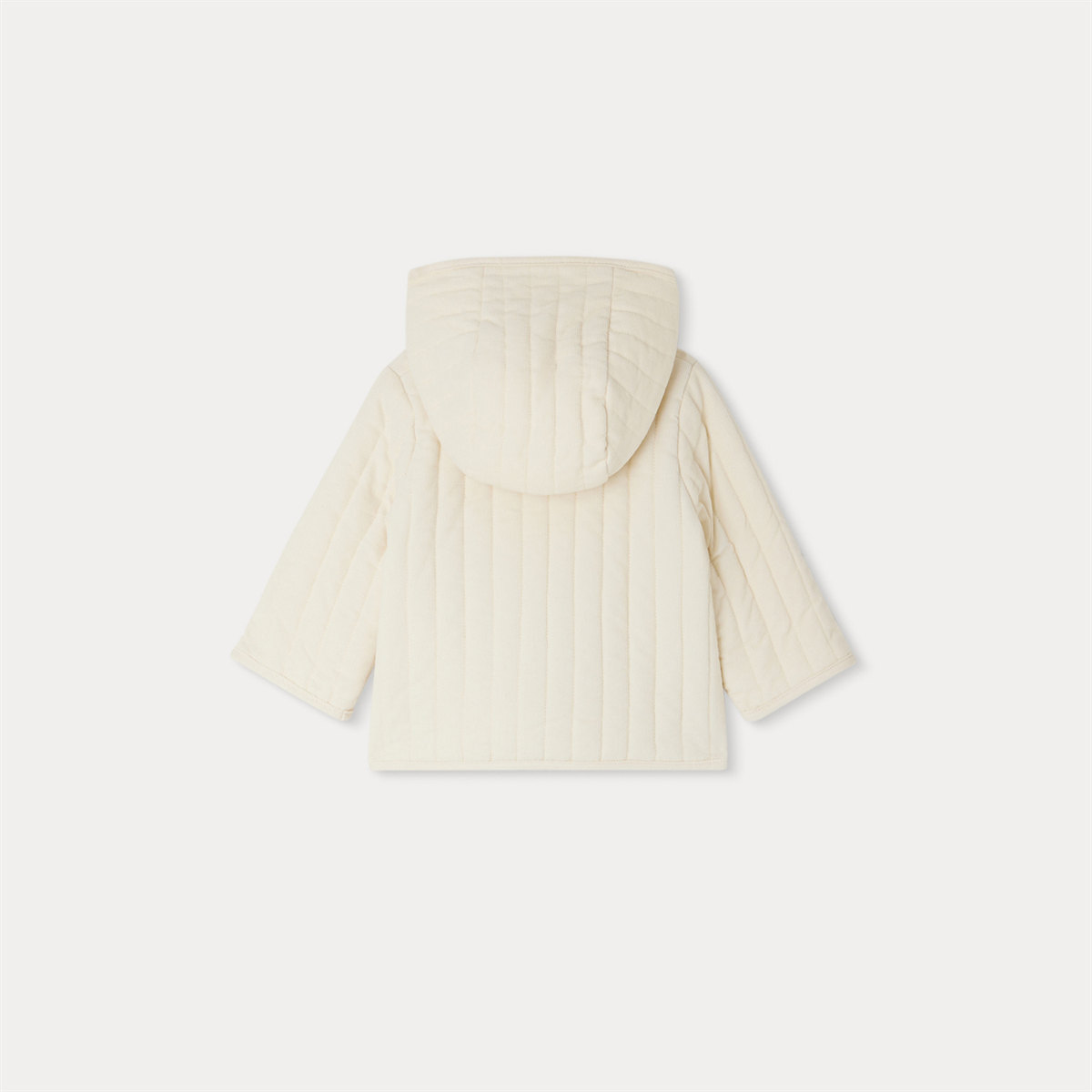 ベビー キルト フードジャケット