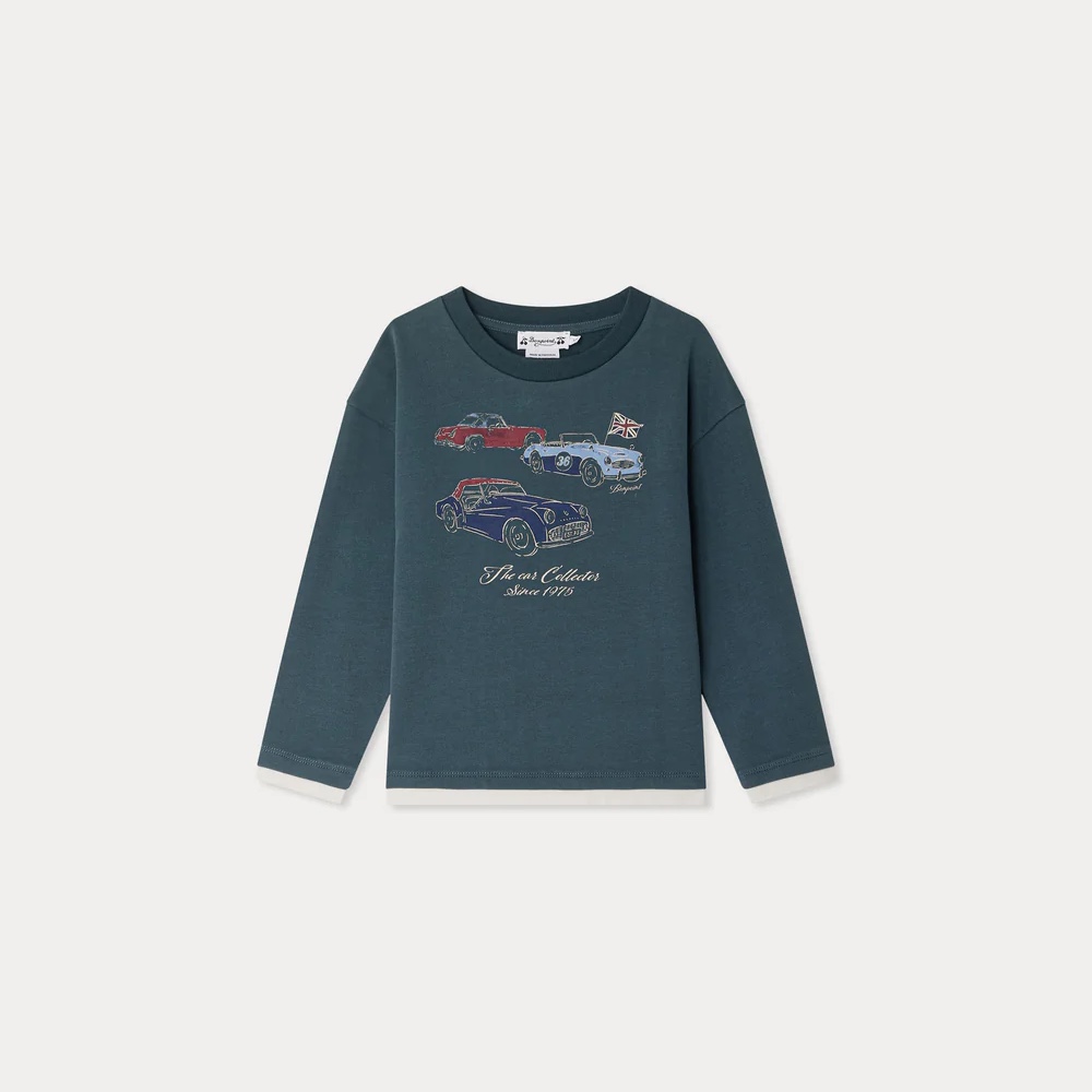 ヴィンテージカープリントTシャツ