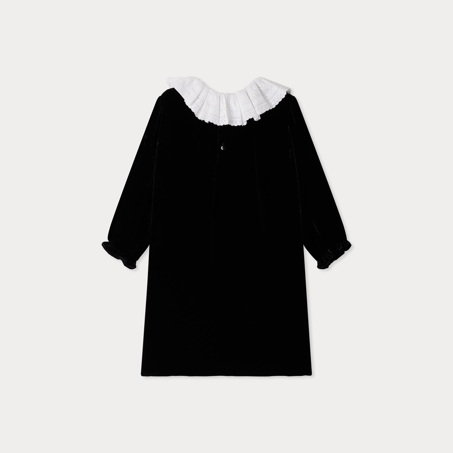 シルクベルベットドレス