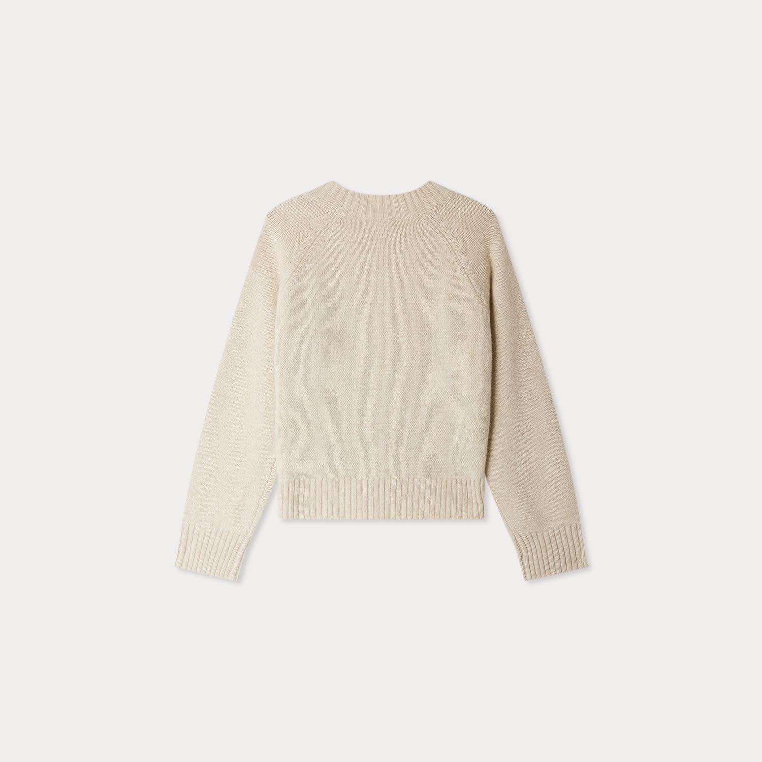 フラワー刺繍セーター