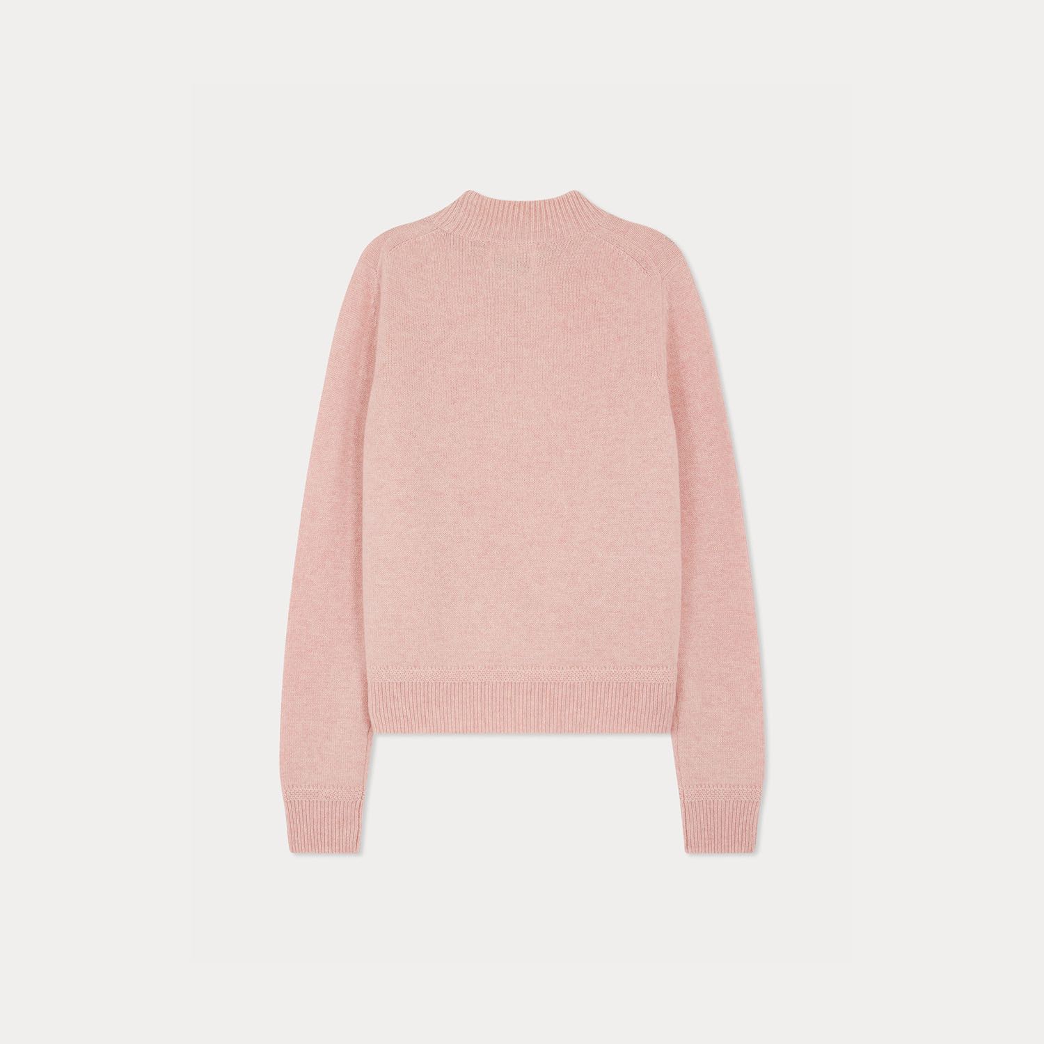 カシミヤ モックネックセーター