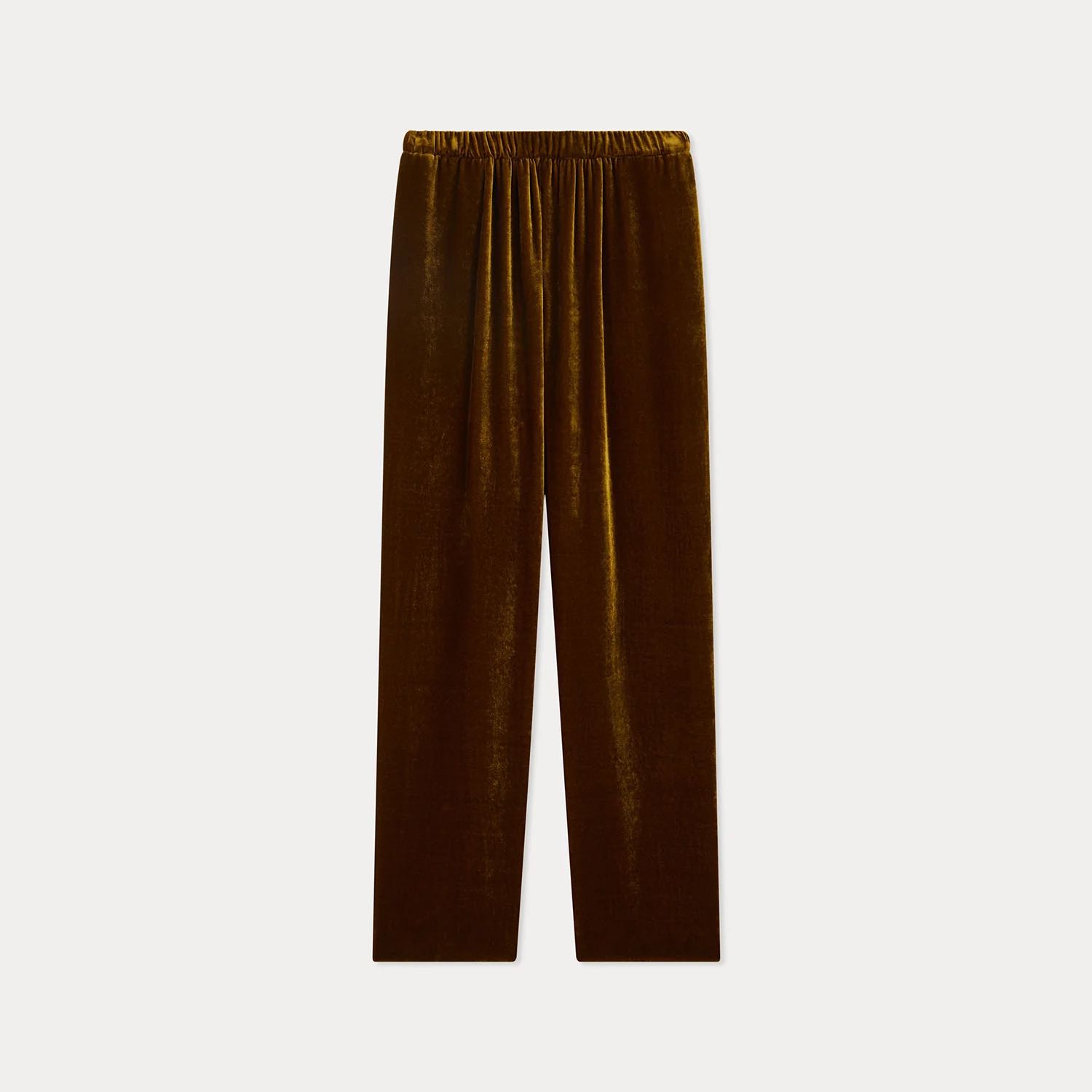 シルクベルベット パンツ