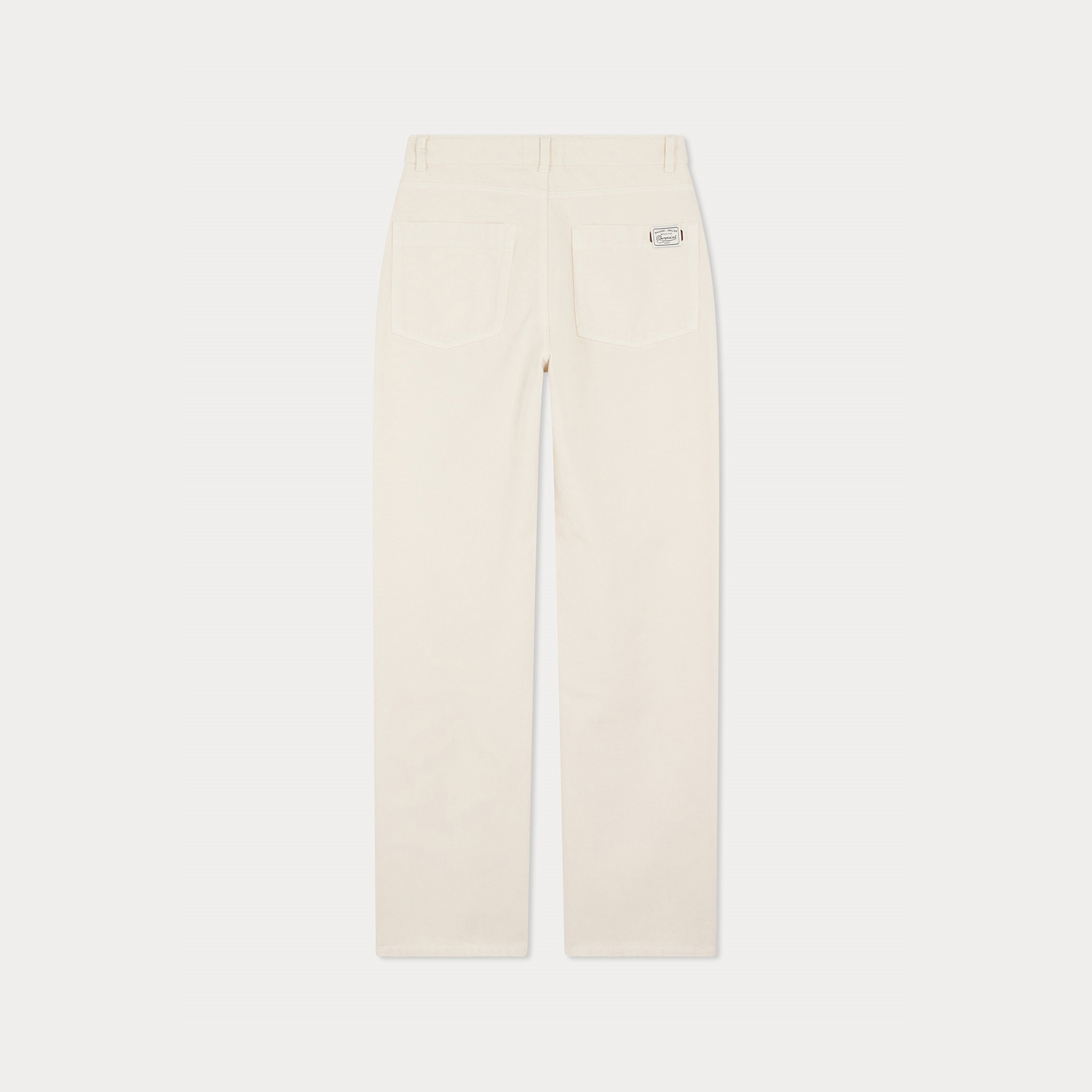 オーバーダイ ストレートカットジーンズ