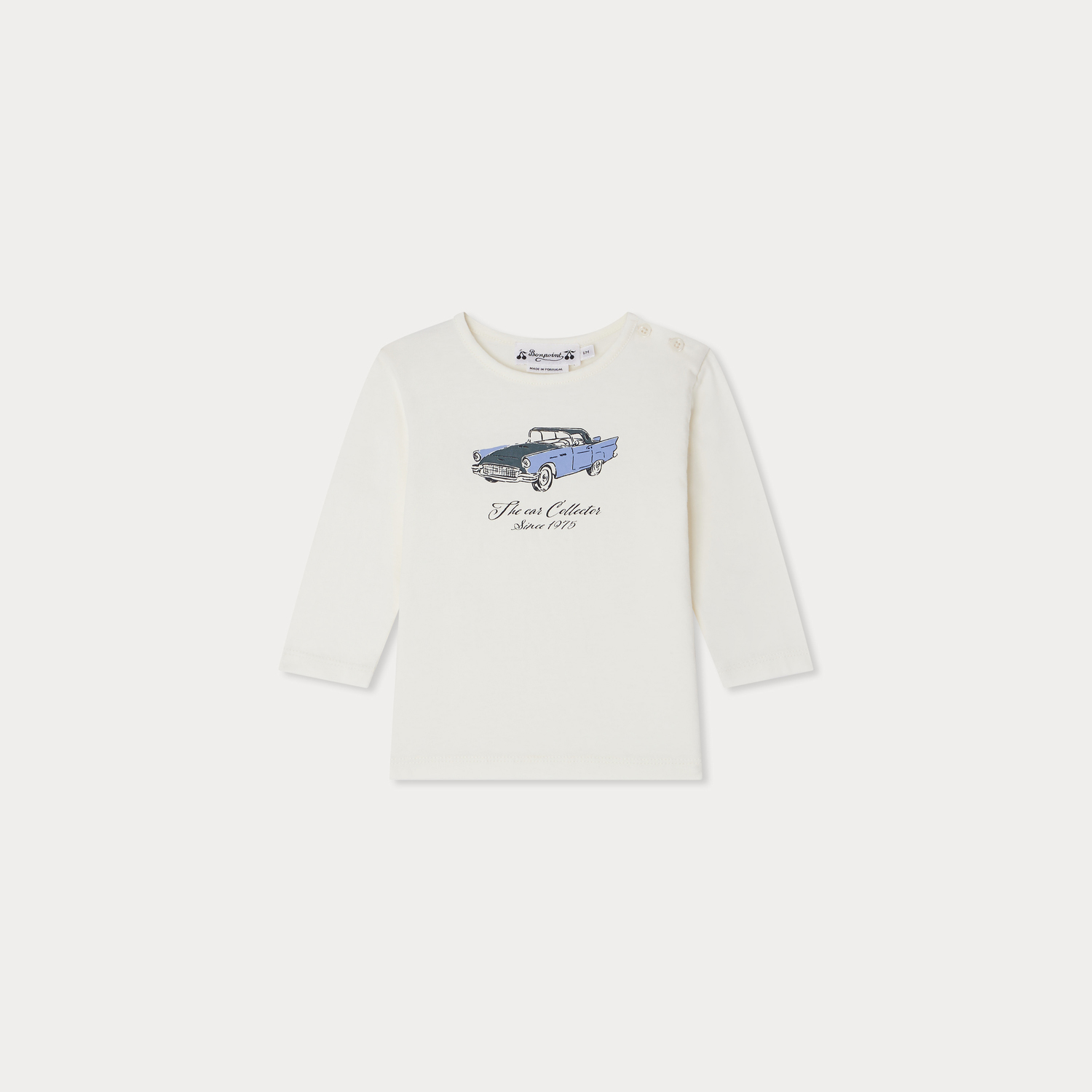 クルーネックロングスリーブTシャツ