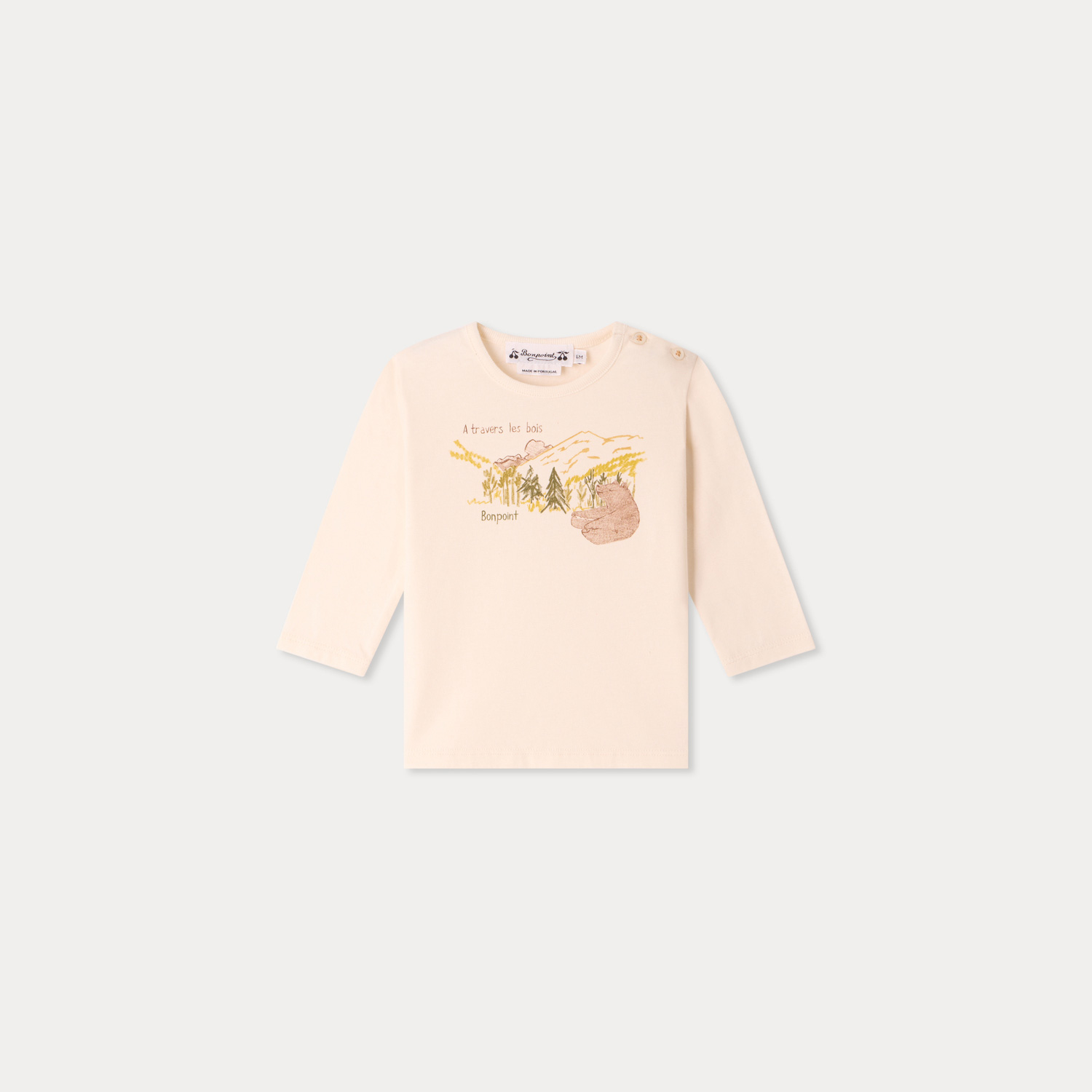 ベアプリント Tシャツ